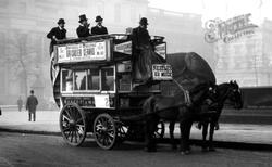 Horse-Drawn Bus c.1890, London