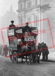 Horse-Drawn Bus c.1890, London