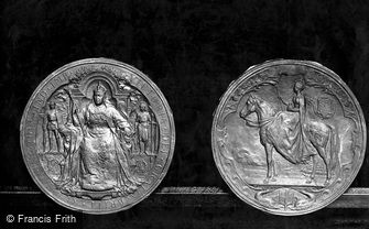 London, House of Lords, Queen Victoria's Seal c1900