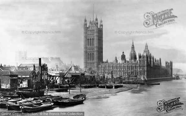 Photo of London, Houses Of Parliament 1897
