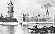 Houses Of Parliament c.1949, London