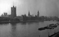 Houses Of Parliament c.1950, London