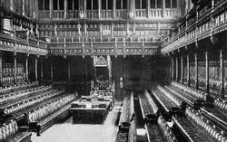 Houses Of Parliament Interior c.1895, London