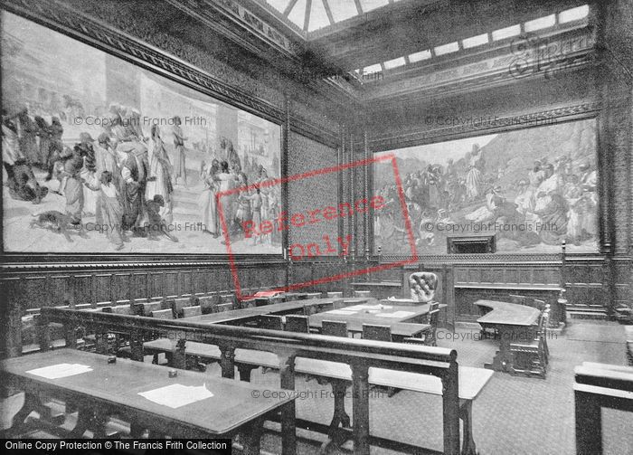 Photo of London, Houses Of Parliament, Moses Room, House Of Lords c.1895