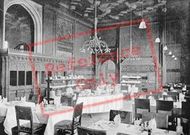Houses Of Parliament, The House Of Commons' Dining Room c.1895, London