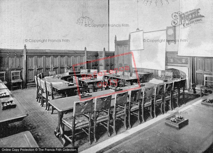 Photo of London, Houses Of Parliament, The Irish Members' Room c.1895