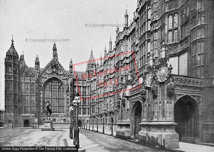 Photo of London, Houses Of Parliament, The Peers' Entrance c.1895