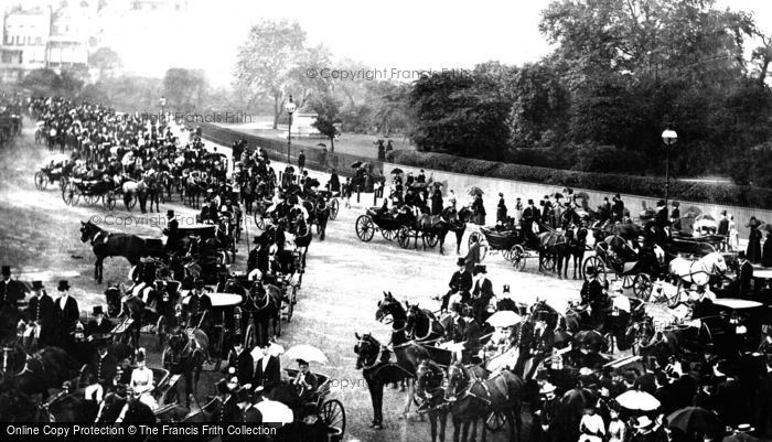 Photo of London, Hyde Park 1890