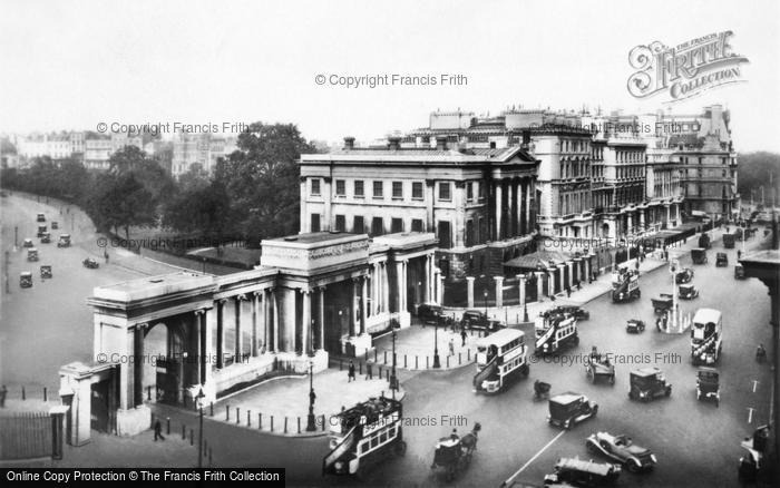 Photo of London, Hyde Park Corner c.1930