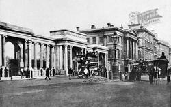 Hyde Park Corner Showing Apsley House And Piccadilly c.1895, London