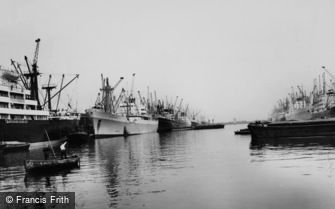 London, King George V Docks c1965