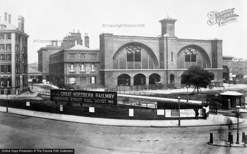 London, King's Cross Station c1886