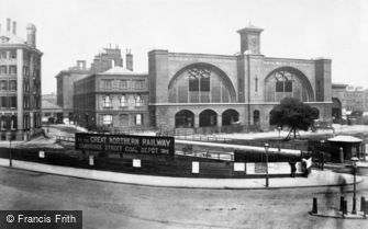 London, King's Cross Station c1886