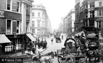 London, King William Street 1880