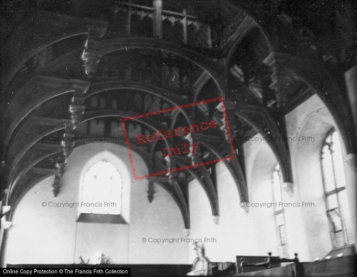 Photo of London, Lambeth Palace, A Ceiling c.1950