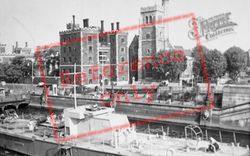 Lambeth Palace From The River c.1950, London