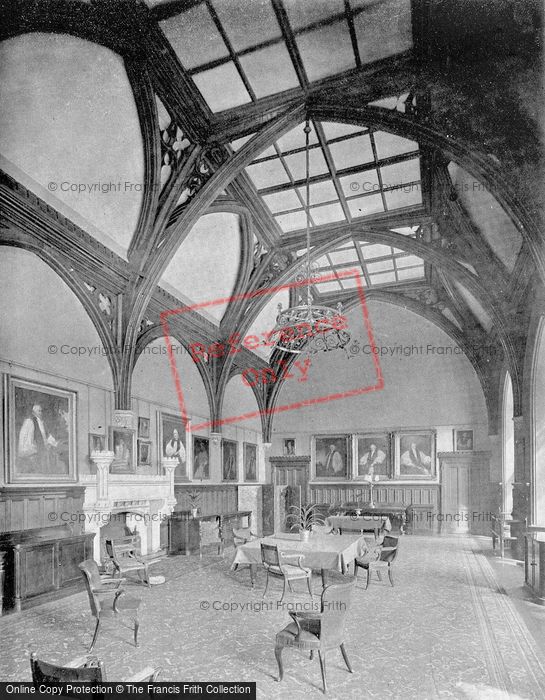 Photo of London, Lambeth Palace, The Guard Room c.1895