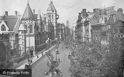 Law Courts, Strand c.1900, London