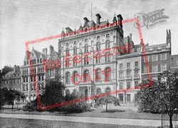 Lincoln's Inn Fields, The Inns Of Court Hotel c.1895, London