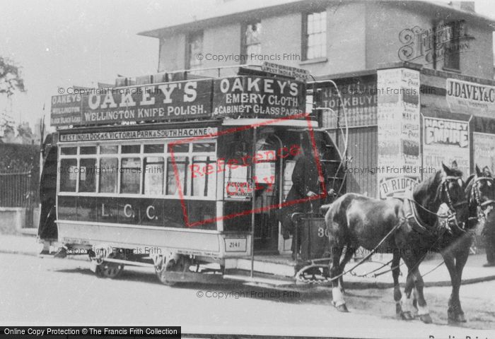 Photo of London, London Horse Tram c.1890