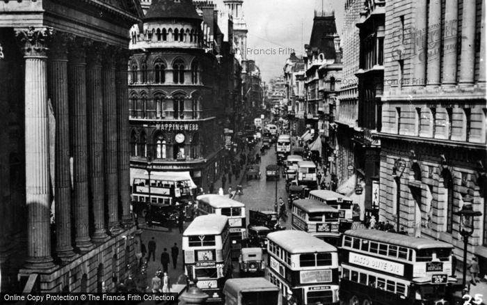 Photo of London, Mansion House & Cheapside c.1949