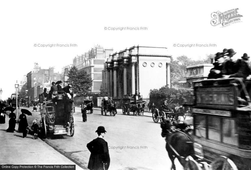 London, Marble Arch c1890