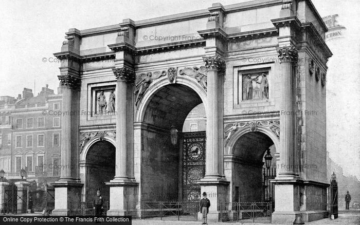 Photo of London, Marble Arch From The Park c.1895