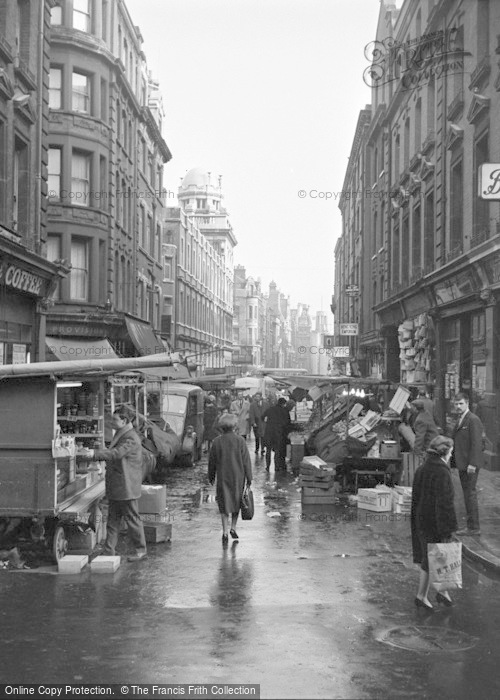 Photo of London, Market Off Shaftesbury Avenue 1964