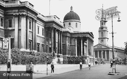 National Gallery And St Martin-In-The-Fields c.1950, London