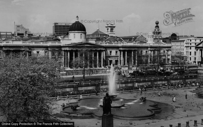 Photo of London, National Gallery c.1960