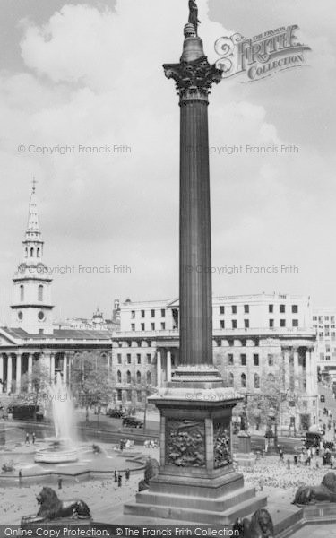 Photo of London, Nelson's Column c.1960