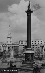 Nelson's Column c.1960, London