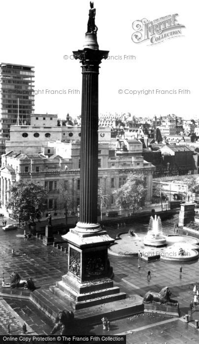 Photo of London, Nelson's Column c.1965