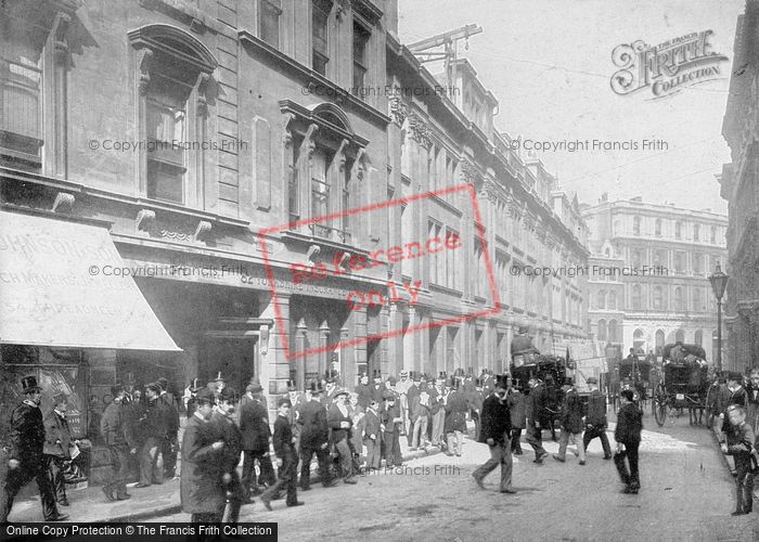 Photo of London, Old Broad Street c.1895