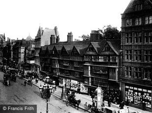 London, Old Houses and Staple Inn c1886