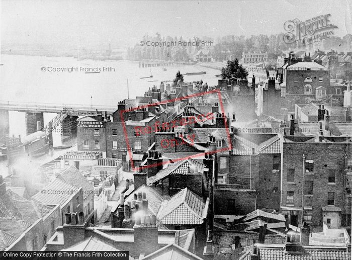 Photo of London, Overview Of River Thames c.1900