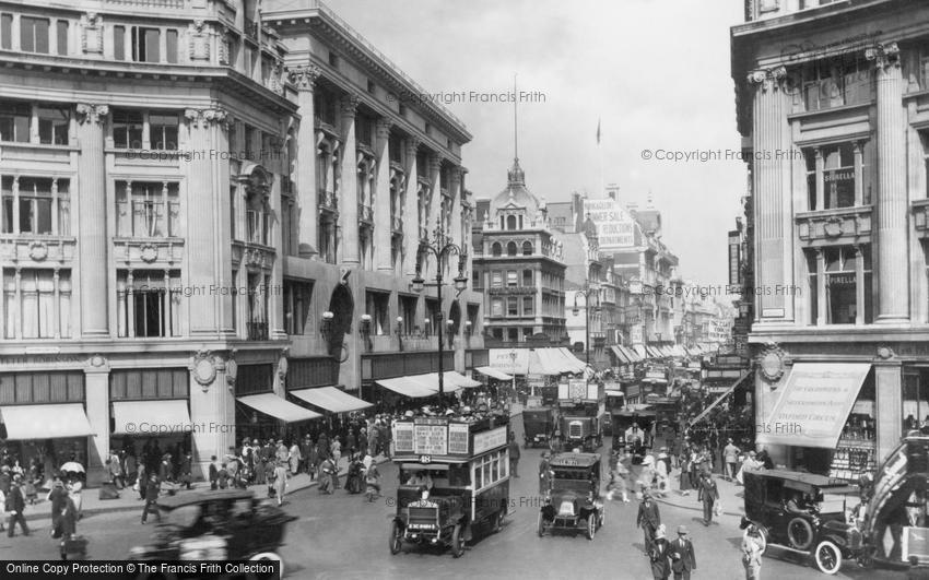 London, Oxford Circus c1925