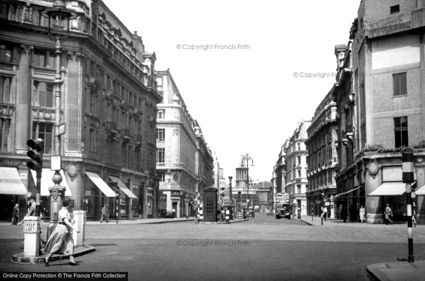 London, Oxford Circus c1950