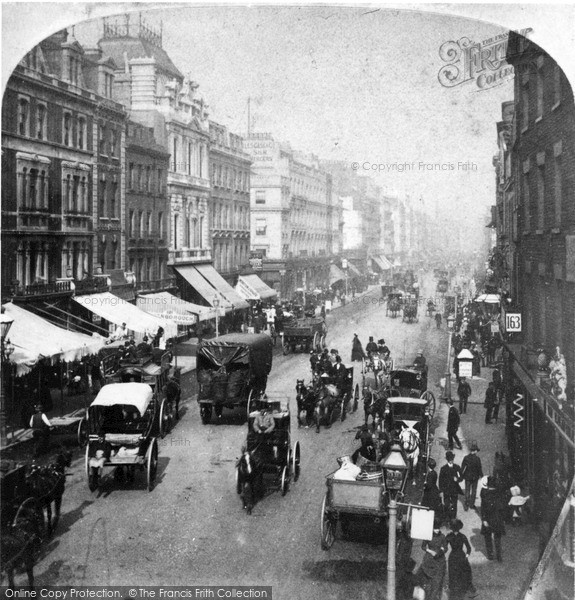 Photo of London, Oxford Street c.1880