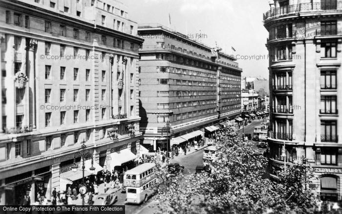 Photo of London, Oxford Street c.1949