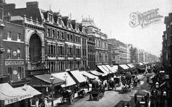 Oxford Street, The Princess's Theatre c.1895, London