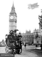 Parliament Square And 'big Ben' 1890, London