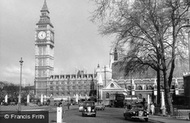 Parliament Square And Big Ben c.1955, London