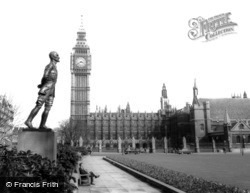 Parliament Square And General Smuts Statue c.1965, London