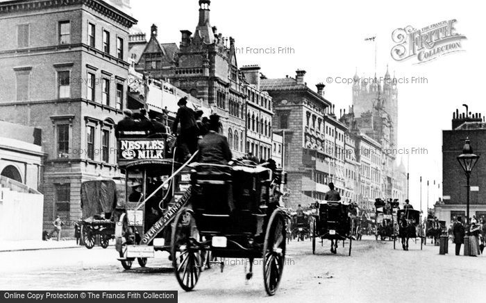 Photo of London, Parliament Street 1897