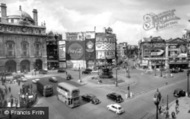 Piccadilly Circus 1962, London