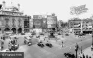 Piccadilly Circus 1962, London