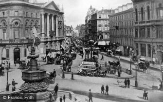 London, Piccadilly Circus c1895
