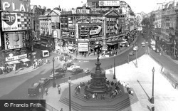 Piccadilly Circus c.1964, London