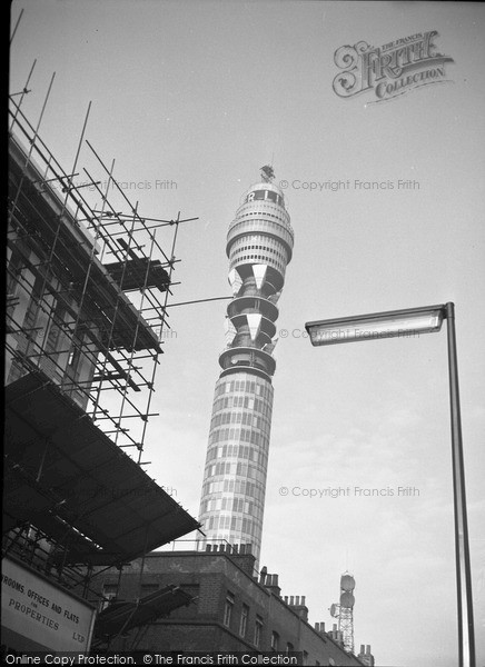 Photo of London, Post Office Tower 1964